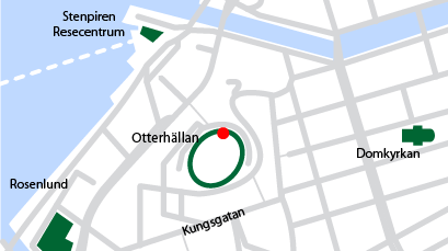 Karta till Psykolog Inger Broberg, Göteborg